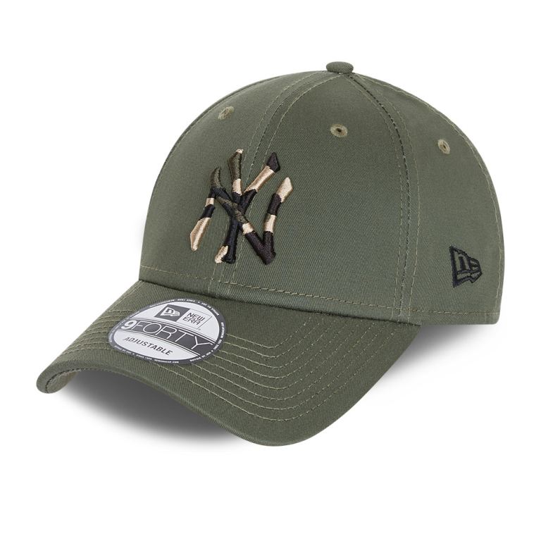 Gorras New Era 9forty Verdes - New York Yankees City Youth Khaki 36520SFVA